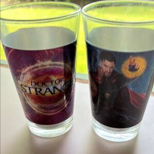 Marvel Red and Blue Drinkware Set